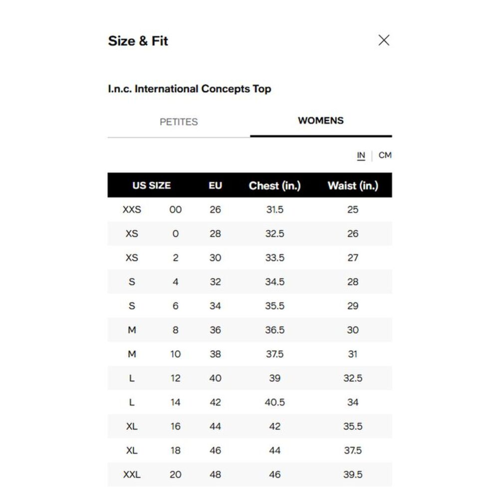 INC International Concepts Ribbed Ruched Top - Picture 4 of 4
